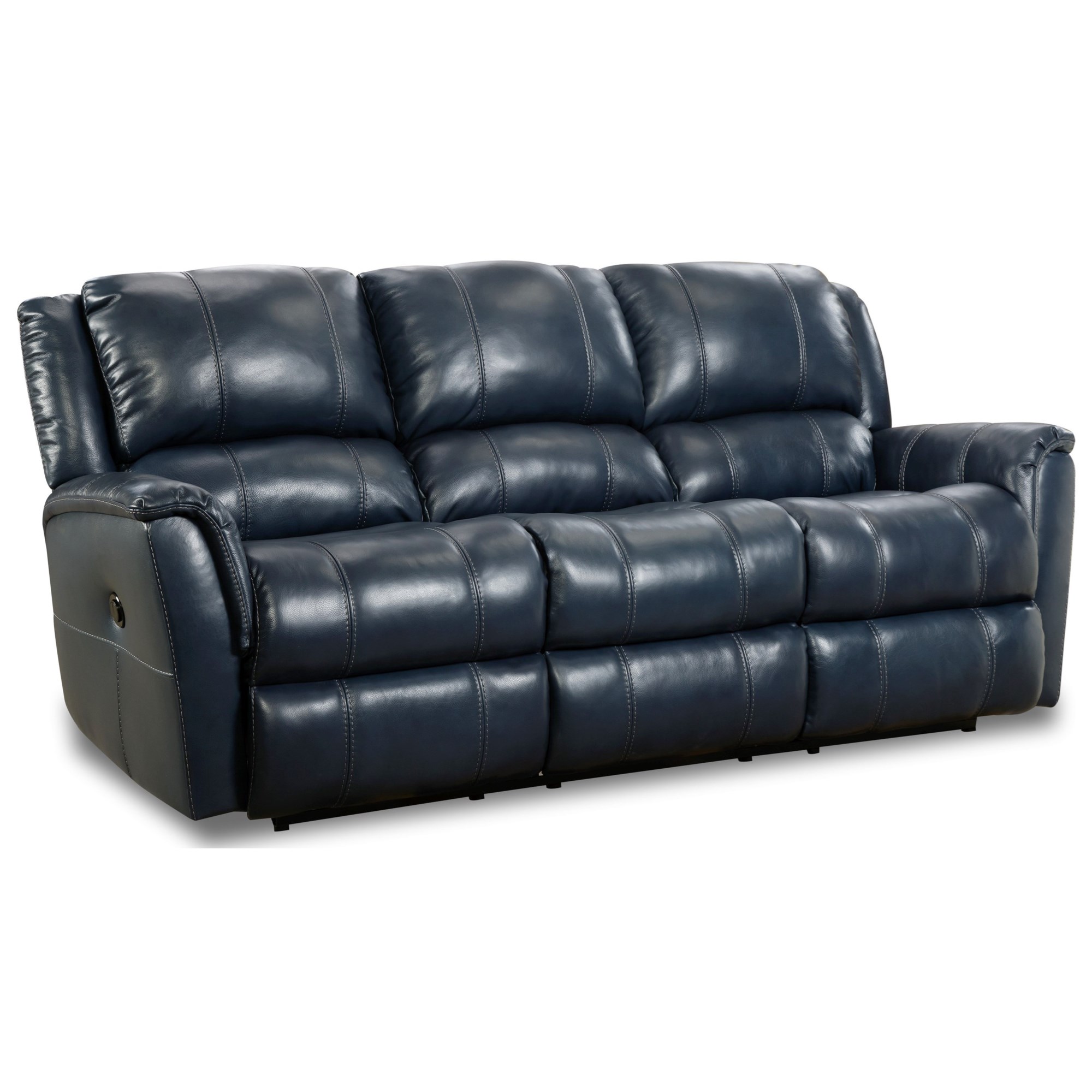 Homestretch 188 26031010101600 Casual Double Reclining Sofa With Pillow Top Arms Coconis